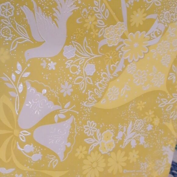 MCM Vintage 60s 70s wedding bridal shower wrapping paper‎ lot  bride floral - Picture 14 of 14